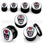 afpfff plugs gauges acrylic body jewelry ear lobe