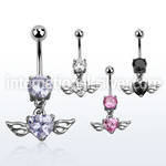 mcdz586 belly rings surgical steel 316l belly button